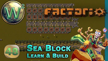 Factorio Sea Block Learn & Build - Gardening - Let