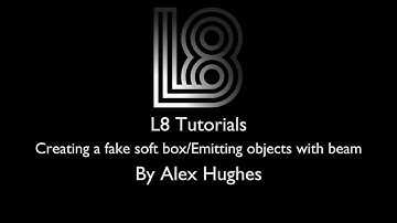 L8 Tutorials: Creating/Building a Softbox