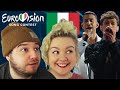 Mahmood & BLANCO - Brividi - Italy - Eurovision 2022 | COUPLE REACTION VIDEO