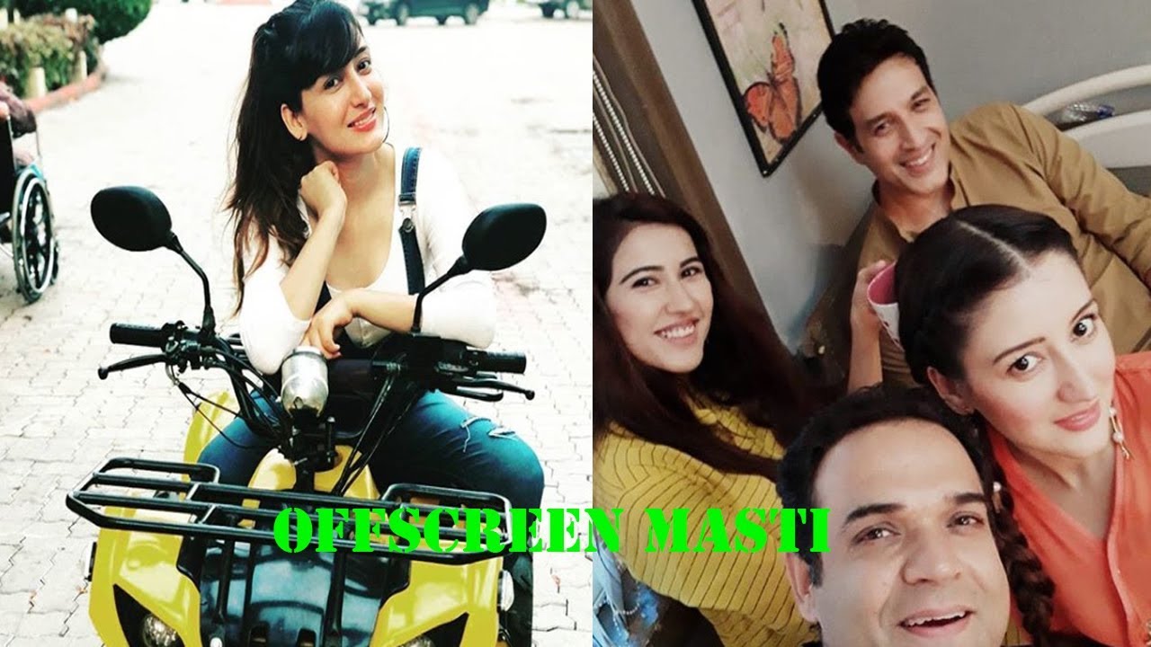 Offscreen Masti Of Actors From Mariam Khan reporting live Set | Priyanka Kandwal | Sheena Bajaj |