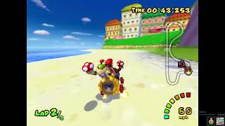 Mario Kart: Double Dash - Peach Beach in 1:20.359