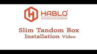 HABLO SLIM BOX INSTALLATION VIDEO screenshot 2