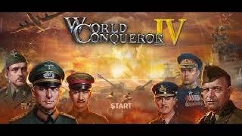 World Conqueror 4    |    Tutorial 1