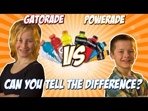 Video: Unterschied Zwischen Gatorade Und Powerade