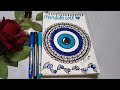 Mandala art evil eye🧿✨#mandalaart #mandala #mandaladrawing #shortsfeed #art