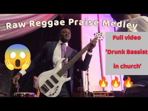 🙆‍♀️ Hottest Reggae Praise Medley Ever In Church 🔥 Bassmatics On Bass