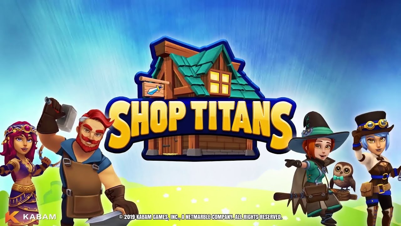 Shop Titans Design &amp; Trade - Kabam Games - iOS / Android - Gameplay - YouTube