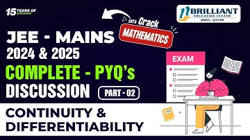 JEE Main Mathematics | Continuity and Differentiability | JEE Main Maths PYQs 2024 & 2025 Part-2