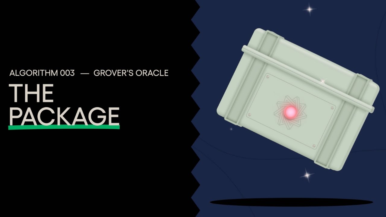The Quantum Enigmas - Grover's Algorithm : The Package - YouTube