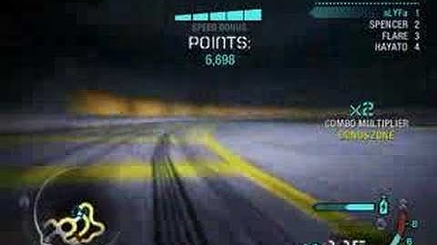 NFS carbon 1,1 Million points drift