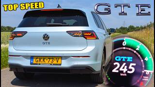 VW Golf GTE Mk8.5 | 0-100 100-200 TOP SPEED & AUTOBAHN POV