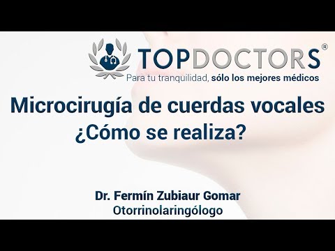 Microcirugía de cuerdas vocales - ¿Cómo se realiza?