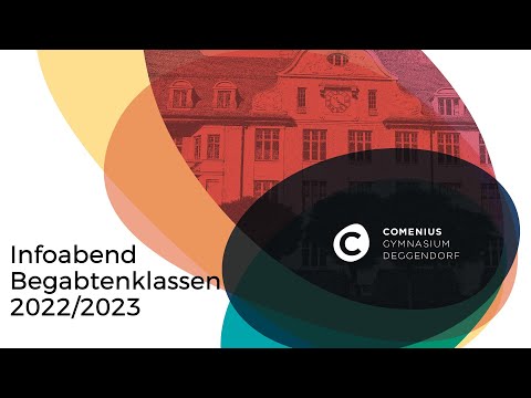 Präsentation zum Info-Abend der Begabtenklassen 2022/23