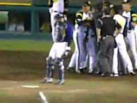 '07 6/8オリックス戦　8回裏鳥谷の打席と監督退場劇