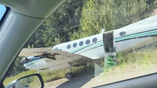 1 dead after plane makes emergency landing on road in Prince George