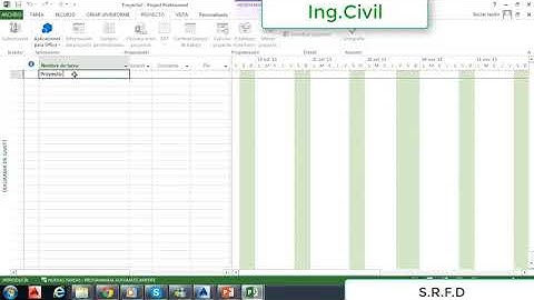 Ms Project 2018  Crea un Proyecto en 10 minutos