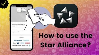 How to use the Star Alliance app? screenshot 1