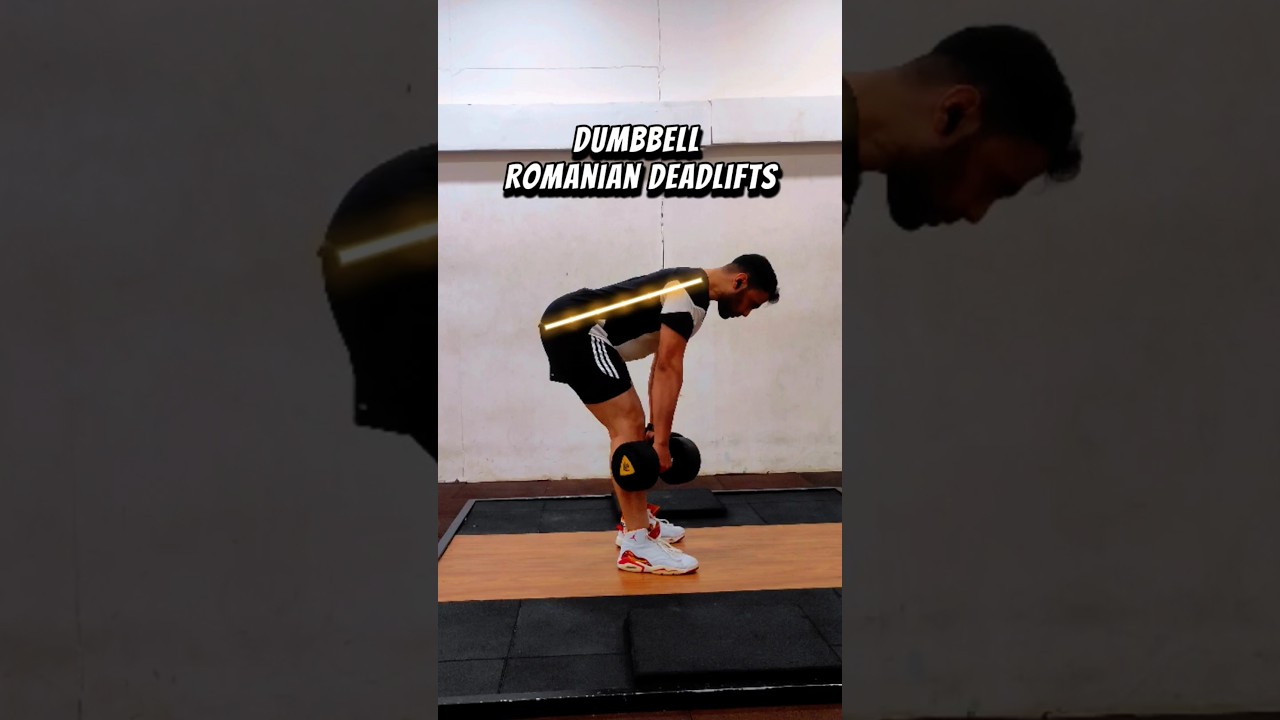 How to do dumbbell romanian deadlifts | SM Aesthetics by Coach ...