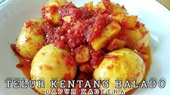 Cara Membuat Telur Kentang Balado Enak - Durasi: 4.04. 