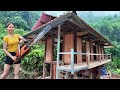 Turn old house into new house part 12 build a wooden house in 2024  new life lttivi