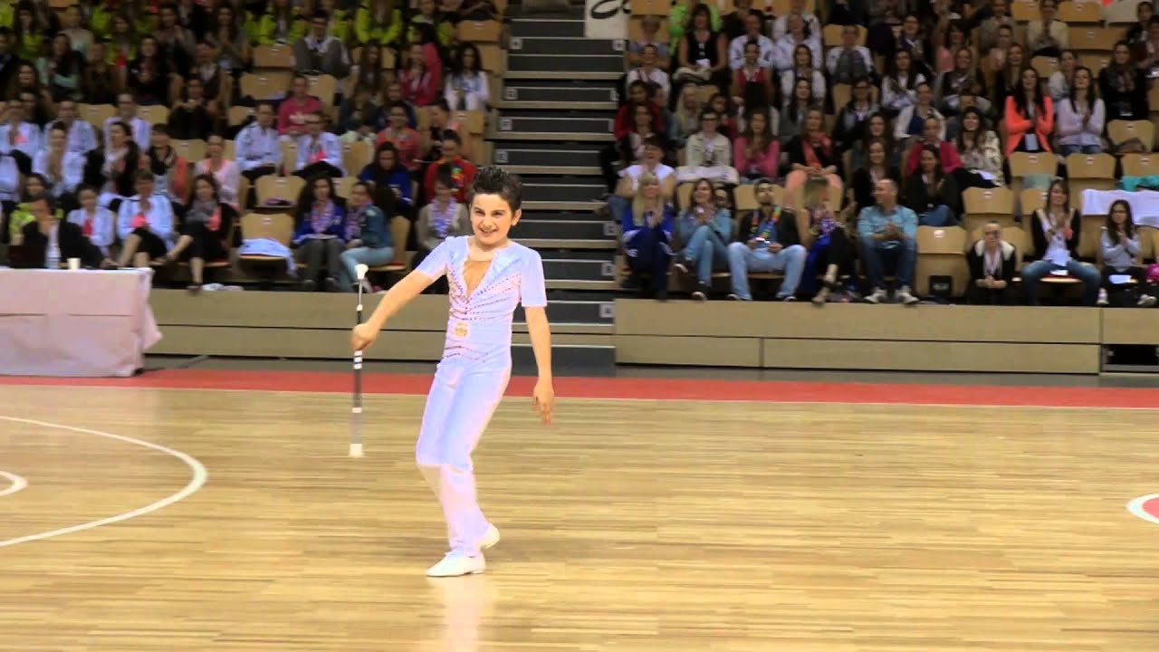 Yann GARRIC - Champion de France Masculin Benjamin N1 2014 de Twirling Bâton