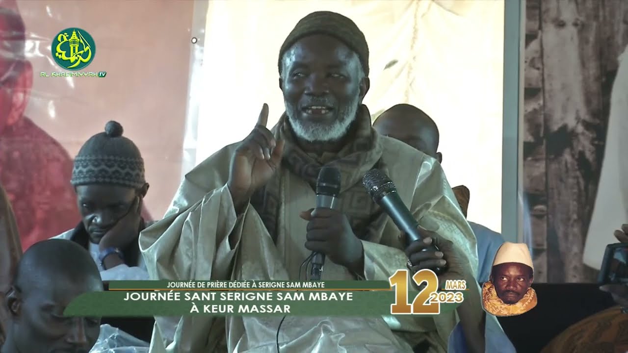 Exposé de S. Mame Cheikh Mbaye Sam | Journée Sante S. Sam Mbaye Dimanche 12/03/2023 à Keur Massar