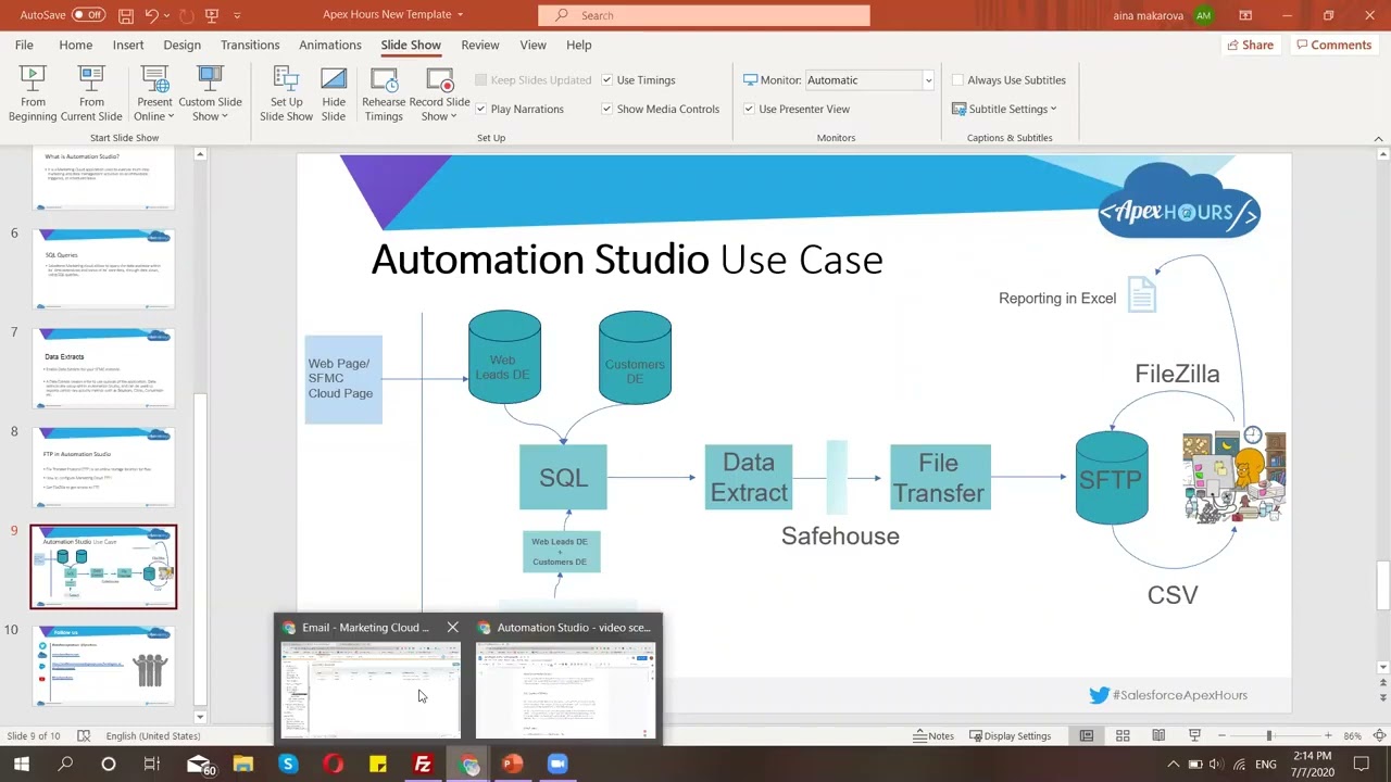 Salesforce Marketing Cloud Automation Studio