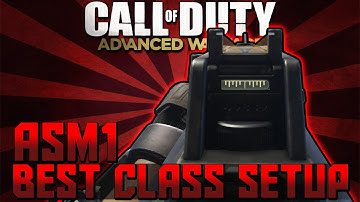 Call of Duty Advanced Warfare: Best ASM1 Class Setup 