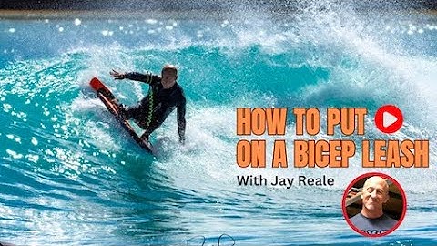 How to put on a bicep leash by eBodyboarding.com