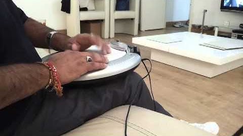 QUICK TABLA FREESTYLE ON THE KORG WAVEDRUM