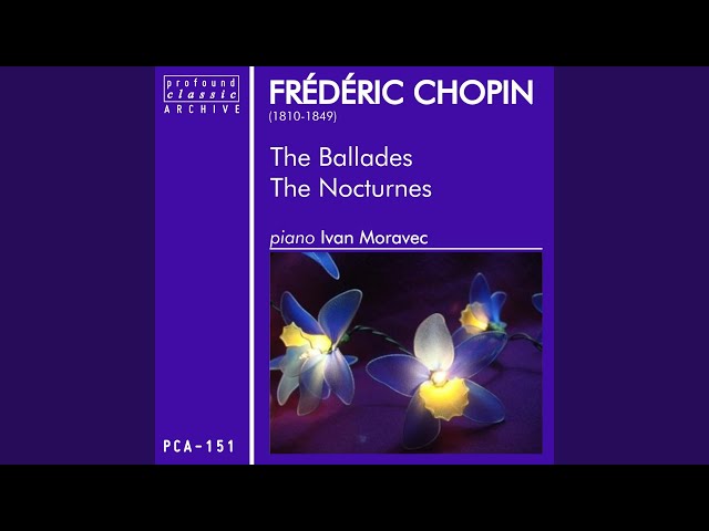 Chopin - Nocturne n°13 op.48 n°1 : Ivan Moravec