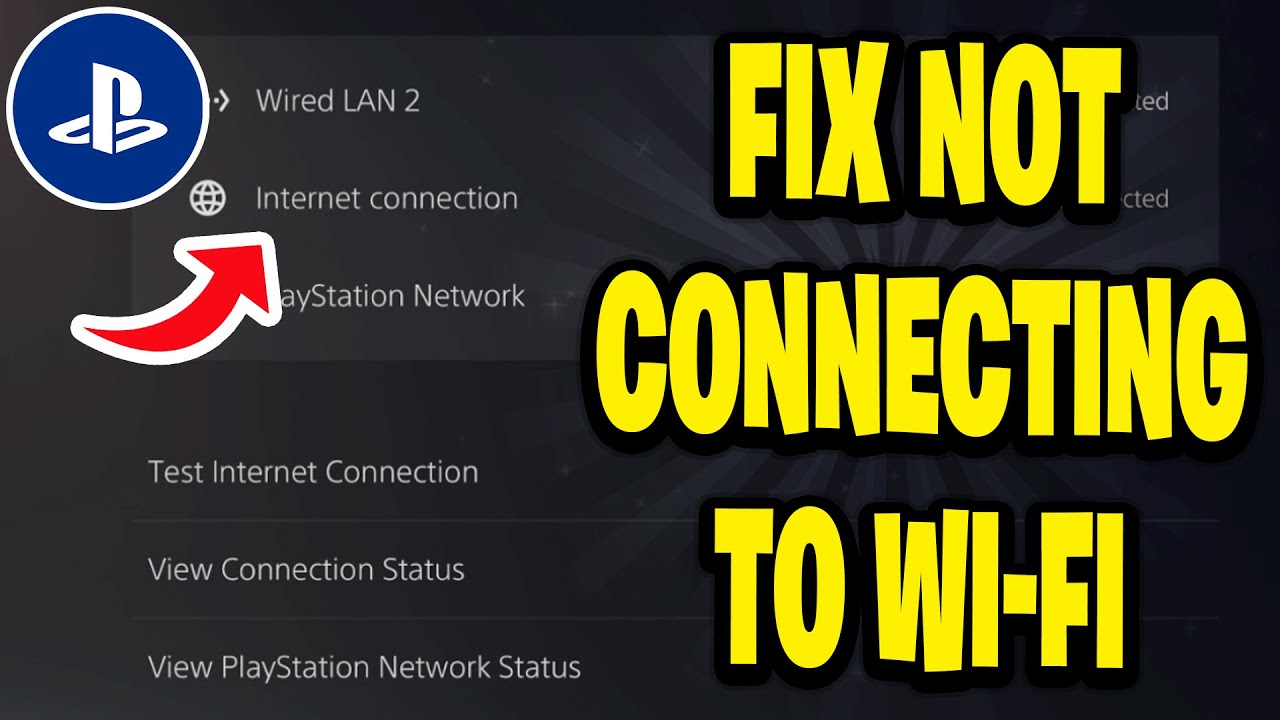 How To Fix PS5 Not Connecting To WiFi - YouTube