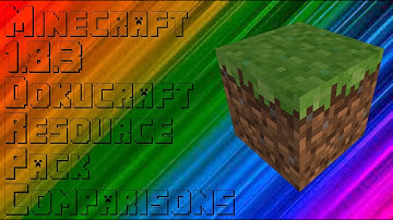 (TheComputerNerd) Minecraft Dokucraft Resource Pack Comparison/Showcase