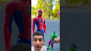 Hulk Vs Spiderman  catsoftiktokcatlovers cat cute funnycatscatcartoonfypshorts