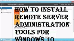 How to Install RSAT on Windows 10 Computer - Durasi: 5.29. 