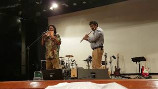 HOW GREAT THOU ART - Duet by Naveen Kumar (Key Flute) & Benny Prasad (Panflute)