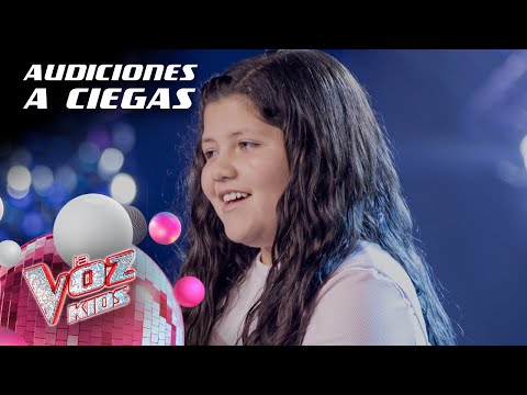 Juana Caro canta ‘Veo En Ti La Luz’ - Audiciones a ciegas | La Voz Kids Colombia 2024