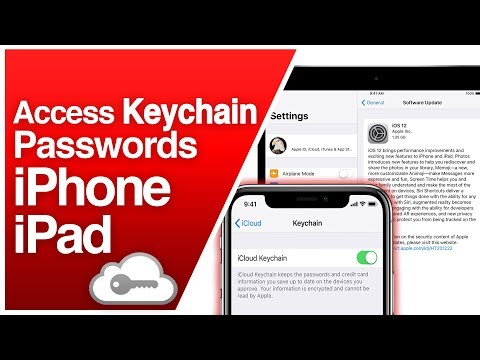 How To Access iCloud Keychain Password iPhone & iPad (iOS)