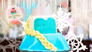 PASTEL FROZEN | ELSA | PASO A PASO CON FONDANT | MIS PASTELITOS