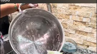 How to wash a stainless steel pot for the first time (PRINCESS HOUSE)