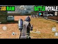 5 Best BATTLE ROYALE Games for 1GB Ram Phones | Like PUBG & COD MOBILE (2020)