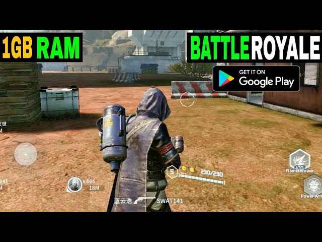 5 best multiplayer games like Free Fire for 1 GB RAM Android devices