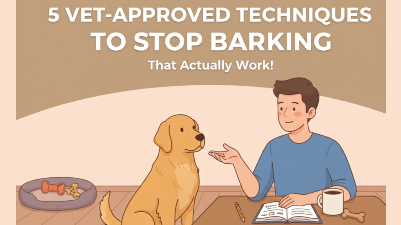 5 vet-approved Techniques to Stop barking