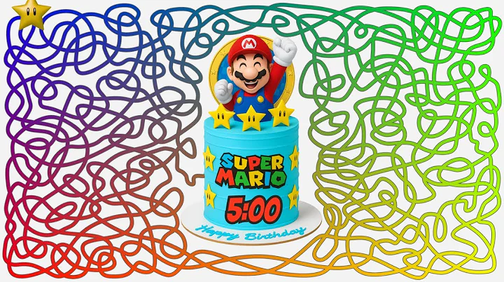 5 Minute Timer Bomb SUPER MARIO CAKE
