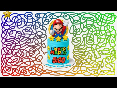 5 Minute Timer Bomb SUPER MARIO CAKE