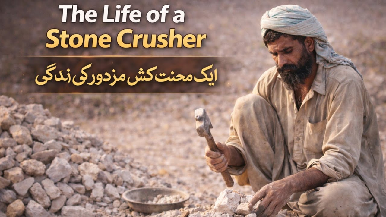 Life of A Stone Crusher | Pathar Todnay Walay Mazdoor Ki Zindagi | 