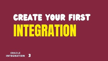 Create Your First Integration in Oracle Integration 3 | Build & Expose REST API | Beginner Tutorial
