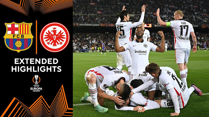 Barcelona vs. Eintracht Frankfurt: Extended Highlights | Quarter Final - 2nd Leg | CBS Sports Golazo