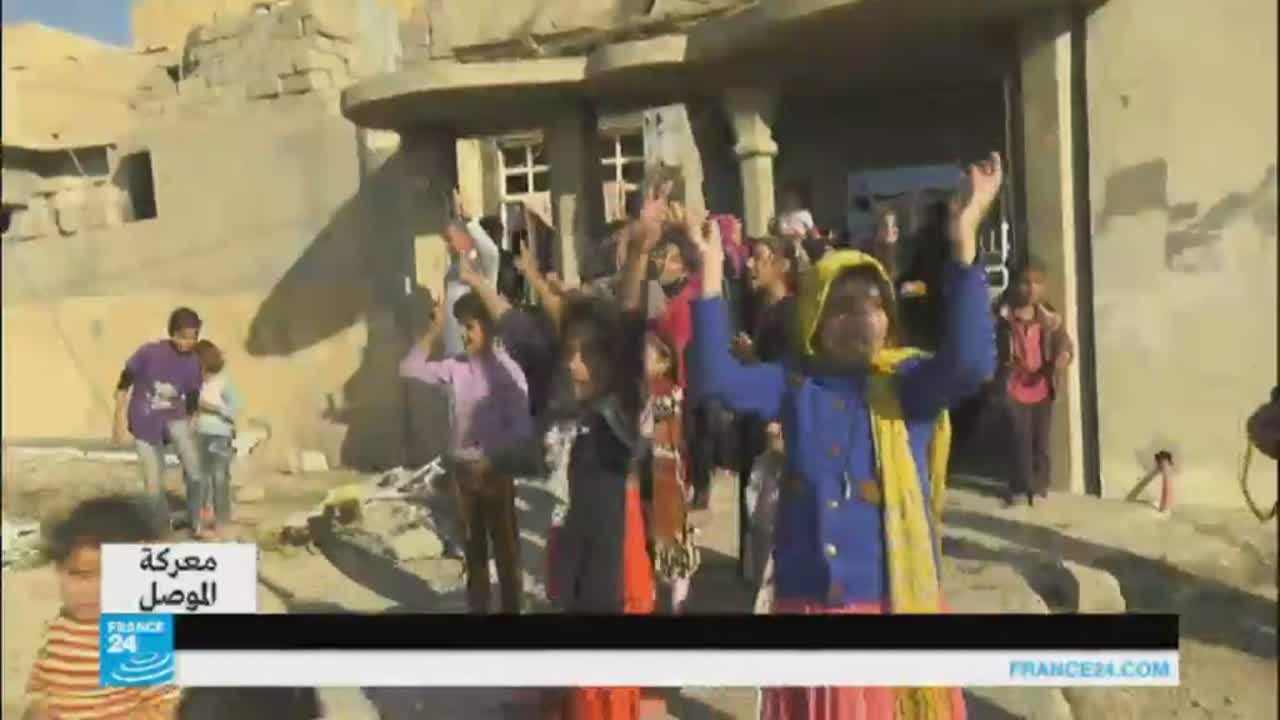 مظاهر الابتهاج تملأ شوارع بلدة حمام العليل العراقية