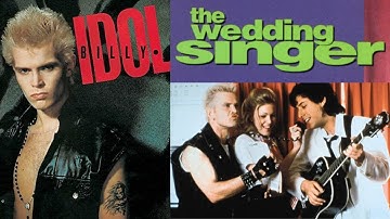 THE WEDDING SINGER - Every BILLY IDOL Scene